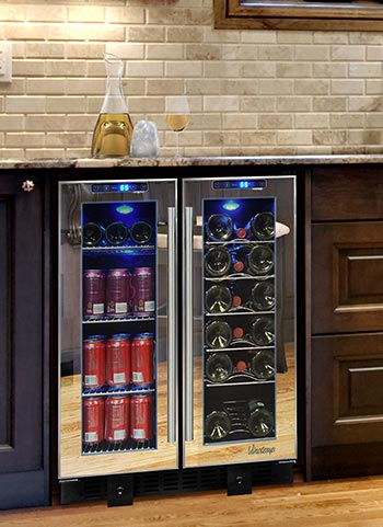 Mirrored Wine Coolers: The Latest Wine Refrigerator Trend