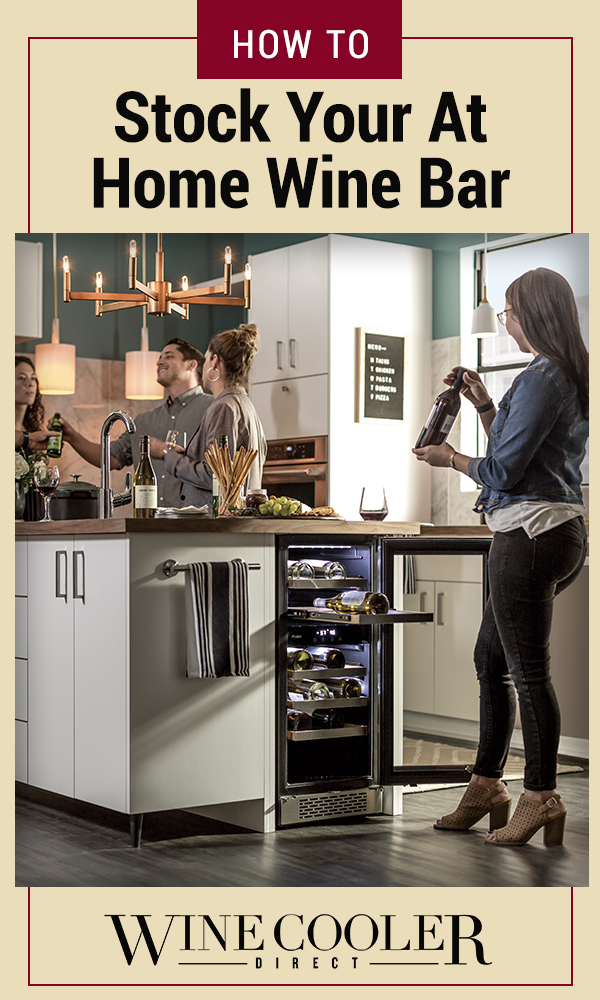 How to Stock Your At Home Wine Bar-Pin