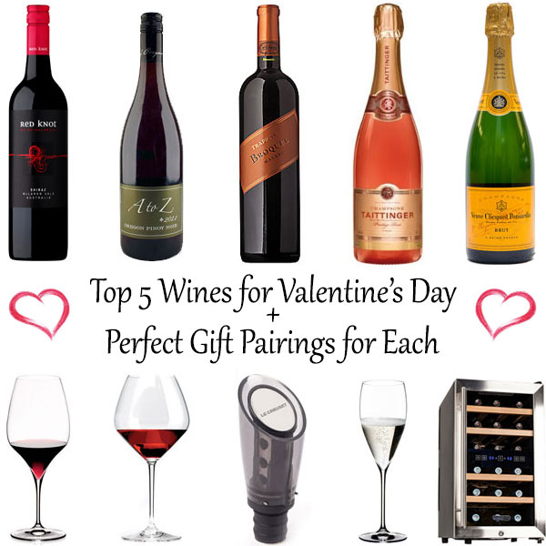 Top 5 Wines for Valentine's Day