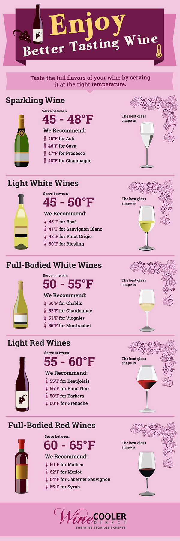 Wine Serving Infographic