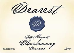 Dearest Late Harvest Chardonnay 2010