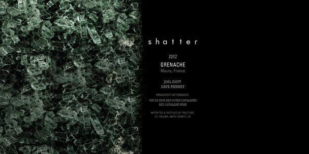 Shatter Grenache Label