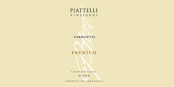 Premium Piatelli Torrontes Wine Header