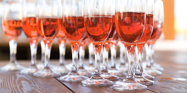Rosé Wine glasses