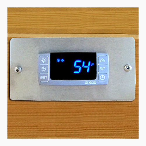 Remote Display for Cellar Cooling Units