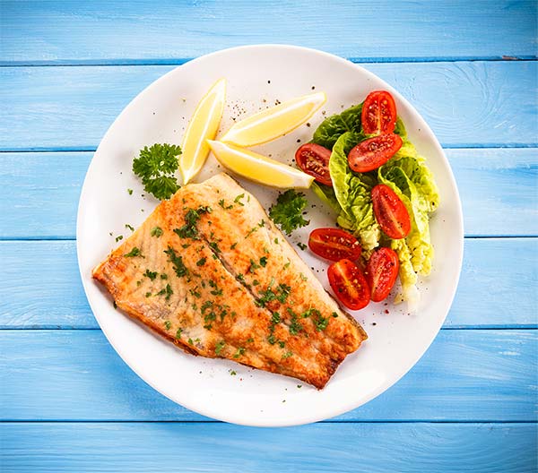 Recipe - Baked Flounder With Seasoned Vegetables