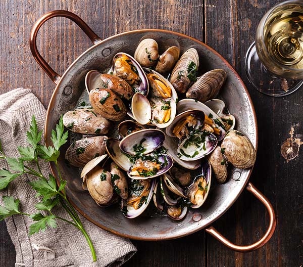 Recipe - Steamed Clams and Rice