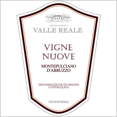 Valle Reale Vigneto Vigne Nuove Montepulciano d’Abruzzo