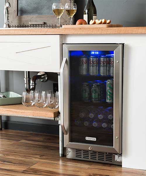 Built-In Beverage Refrigerator